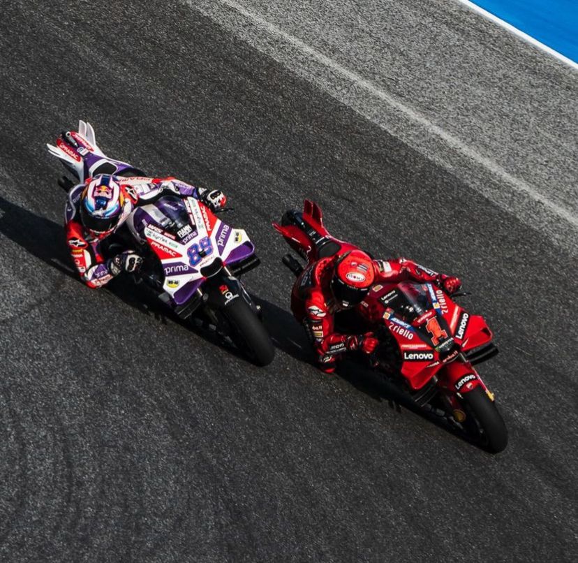 Jorge Martín y Francesco Bagnaia / Fuente: Instagram @89jorgemartin 
