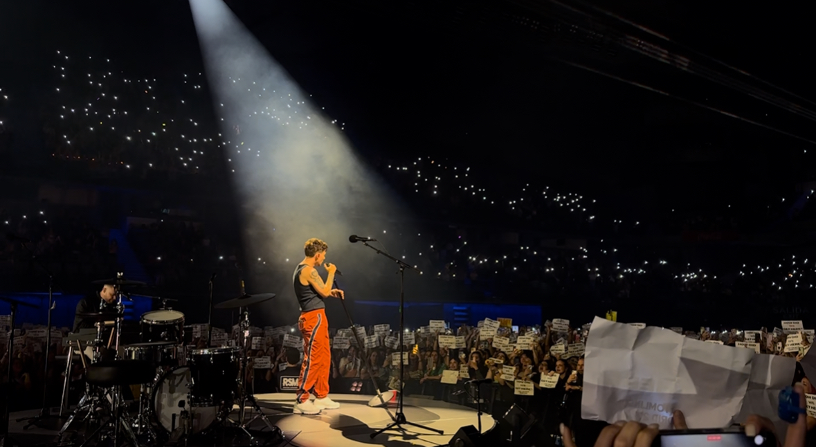 Louis Tomlinson en su tour “How did we get here?” en Madrid