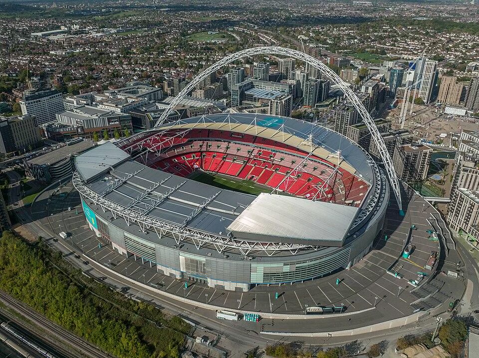 Wembley Stadium. Fuente: Wikimedia Commons