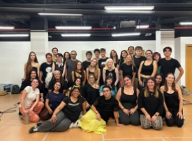 Primer ensayo de Heathers? de la asociación. Fotografía realizada por Mara Pina.