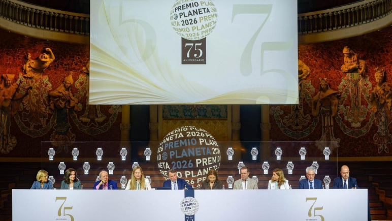 Rueda de prensa para presentar las obras finalista al Premio Planeta / Kike Rincón