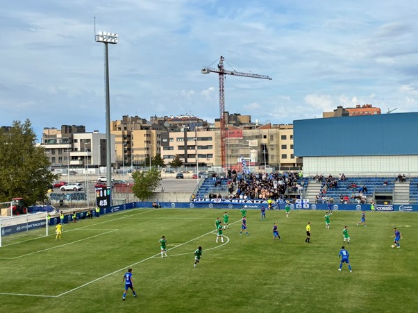 Fuenlabrada vs Pozuelo. Luis Novoa